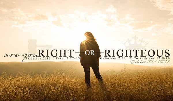 Featured image for “The Righteousness of God – Justified by Faith”