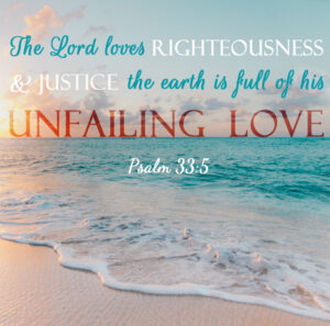 God's unfailing love beach