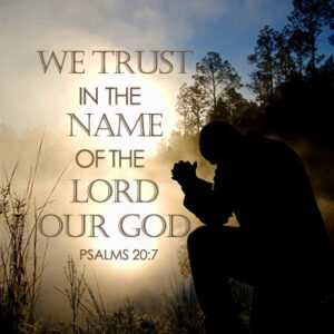 Put your trust in the Lord